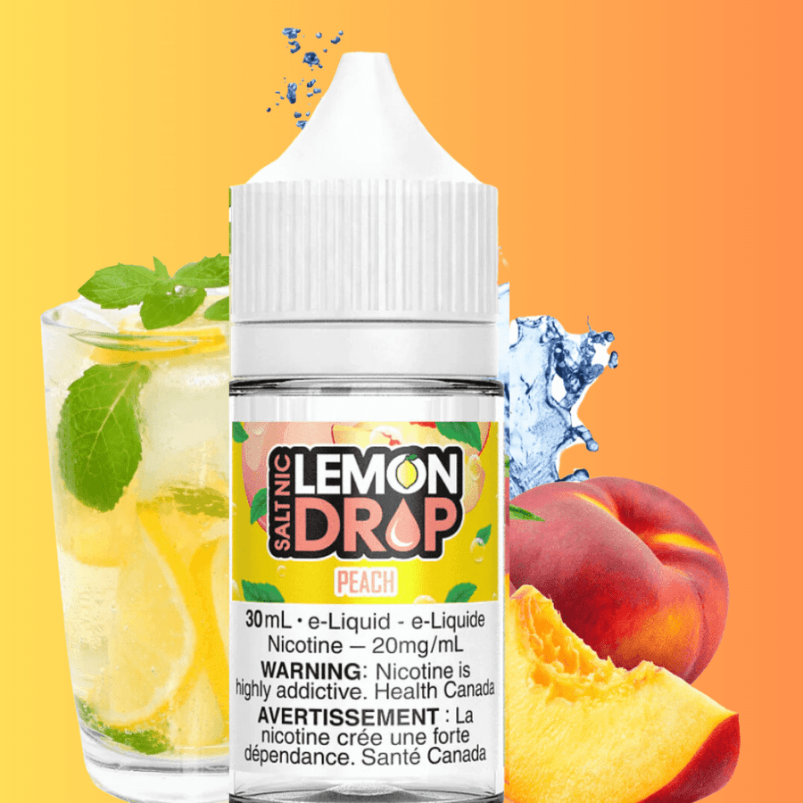 Peach Salt by Lemon Drop Ice E-Liquid Vape Superstore Yorkton Saskatchewan