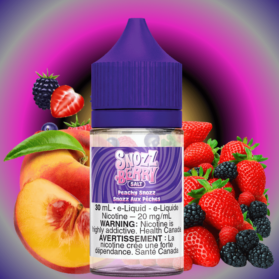 Peach Snozz Salt By Snozzberry E-Liquid Vape Superstore Yorkton Saskatchewan