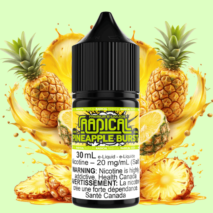 Pineapple Burst Salt Nic by Radical E-liquid Vape Superstore Yorkton Saskatchewan