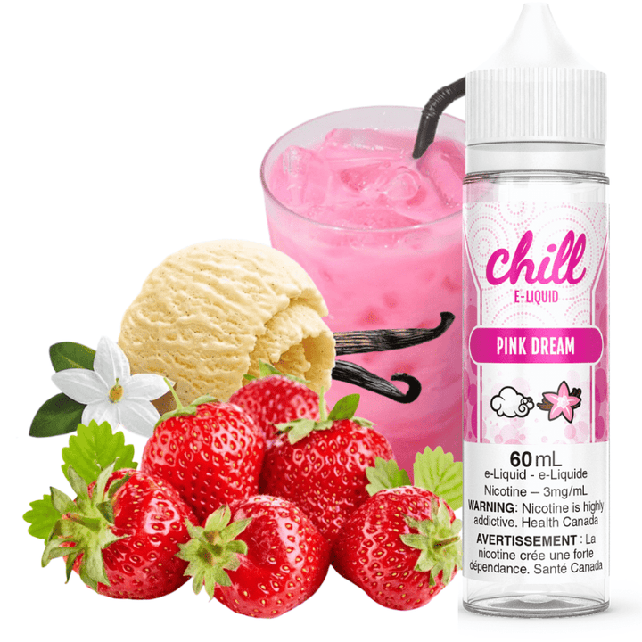 Pink Dream by Chill E-liquid 60ml 3mg Vape Superstore Yorkton Saskatchewan
