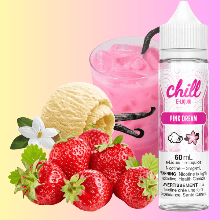 Pink Dream Salts by Chill E-Liquid 30ml / 12mg Vape Superstore Yorkton Saskatchewan
