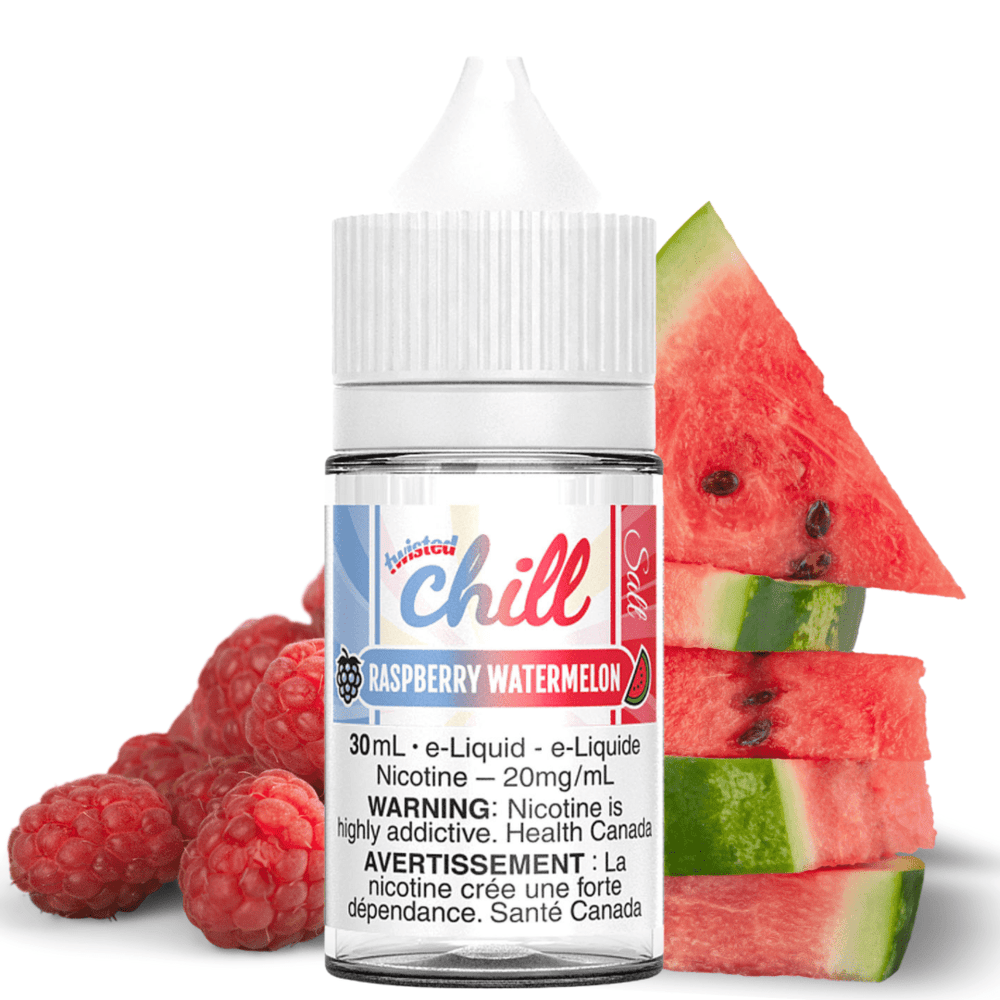 Raspberry Watermelon Salts by Chill E-Liquid 12mg Vape Superstore Yorkton Saskatchewan