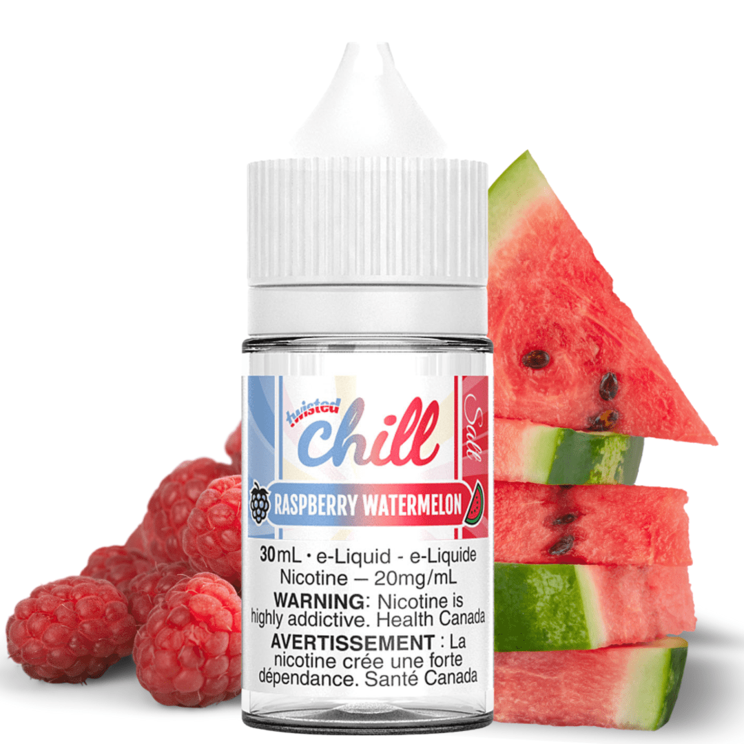 Raspberry Watermelon Salts by Chill E-Liquid 12mg Vape Superstore Yorkton Saskatchewan
