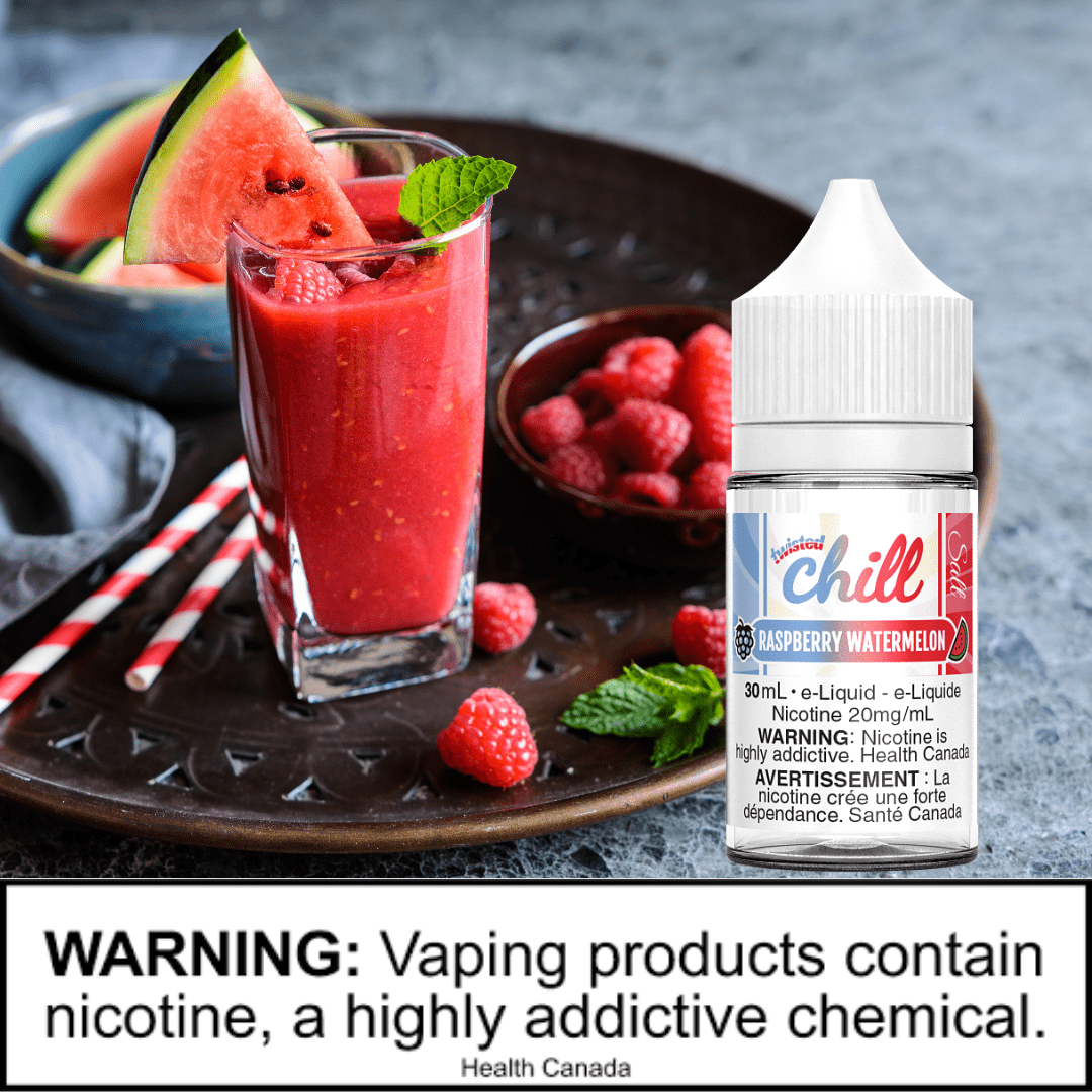 Raspberry Watermelon Salts by Chill E-Liquid Vape Superstore Yorkton Saskatchewan