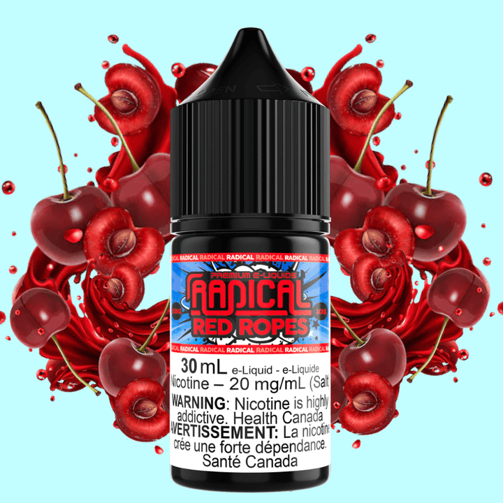 Red Ropes Salt Nic by Radical E-liquid 30mL / 20mg Vape Superstore Yorkton Saskatchewan