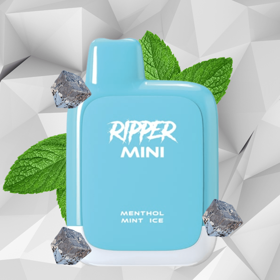 Rufpuf Ripper Mini Disposable Vape-1100 1000 puffs / Menthol Mint Ice Vape Superstore Yorkton Saskatchewan
