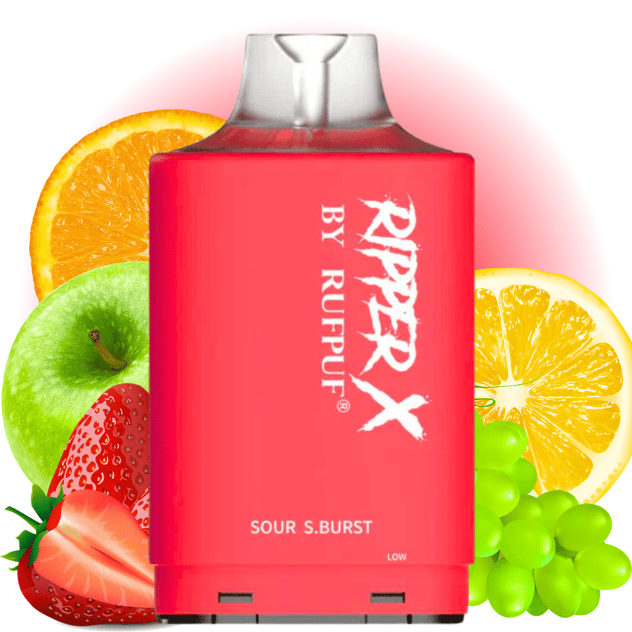 RufPuf Ripper X 50K - Sour S. Burst Vape Superstore Yorkton Saskatchewan
