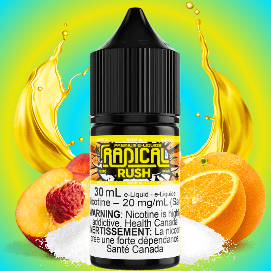 Rush Salt Nic by Radical E-liquid Vape Superstore Yorkton Saskatchewan
