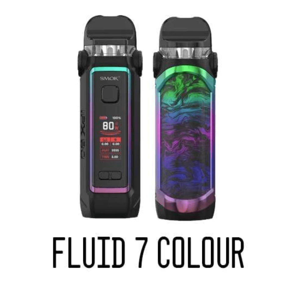 Smok IPX80 Pod Kit-3000 mAh 80W / 7 Fluid Colour Vape Superstore Yorkton Saskatchewan