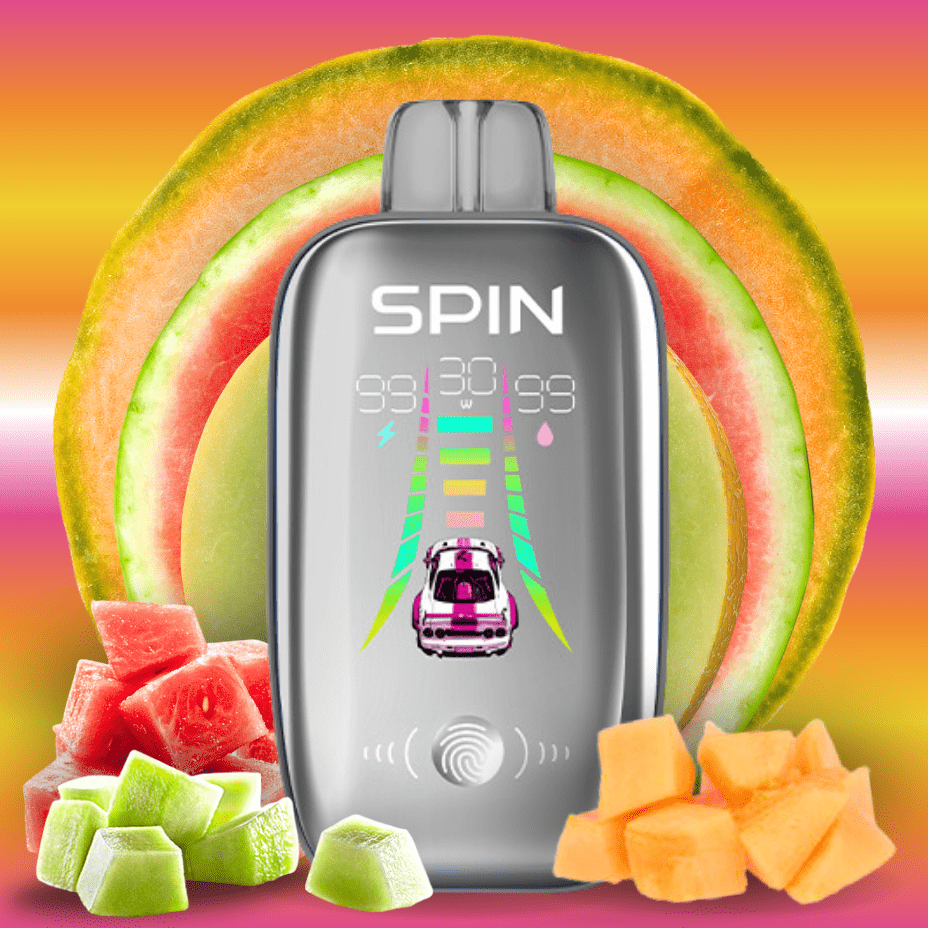 Spin Ultra 40k Disposable Vape - Watermelon Honeydew Cantaloupe 40000 / 20mg Vape Superstore Yorkton Saskatchewan