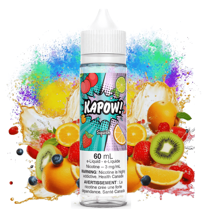 Squish by Kapow E-liquid-60ml 60ml / 3mg Vape Superstore Yorkton Saskatchewan