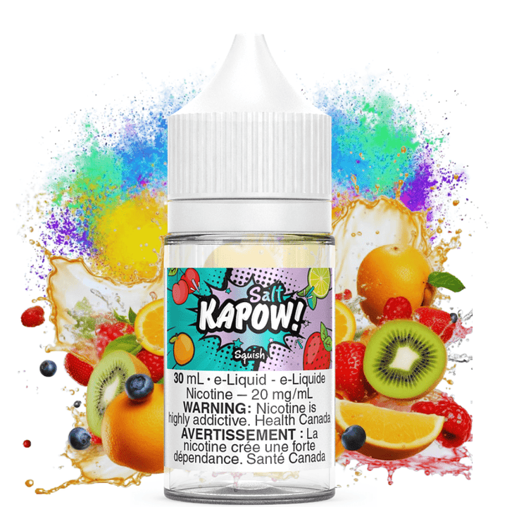 Squish Salt by Kapow E-liquid 30ml / 12mg Vape Superstore Yorkton Saskatchewan