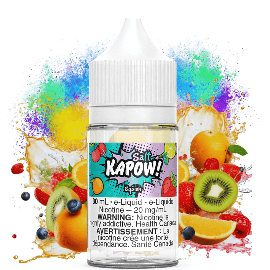 Squish Salt by Kapow E-liquid 30ml / 12mg Vape Superstore Yorkton Saskatchewan