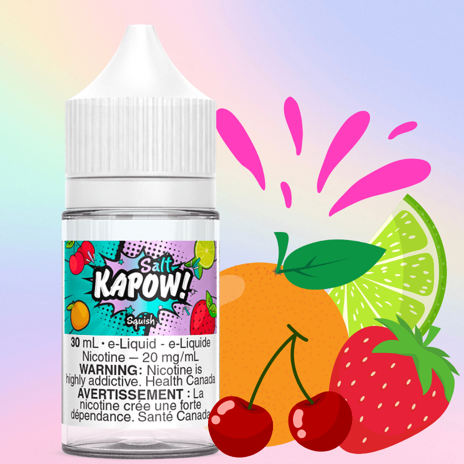Squish Salt by Kapow E-liquid Vape Superstore Yorkton Saskatchewan