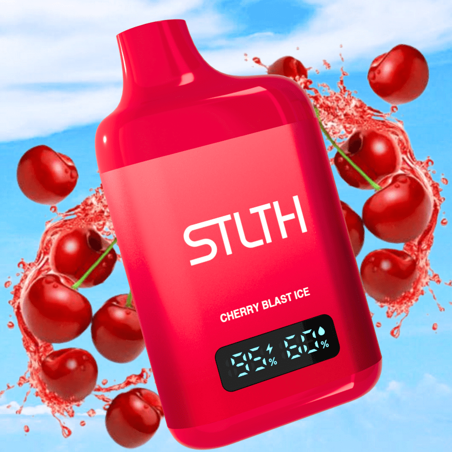 STLTH Eco Box Disposable Vape - Cherry Blast Ice 10mL / 20mg Vape Superstore Yorkton Saskatchewan