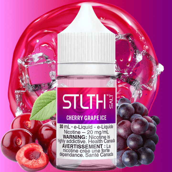 STLTH Salt - Cherry Grape Ice 30mL / 20mg Vape Superstore Yorkton Saskatchewan