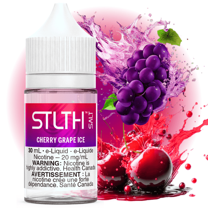 STLTH Salt - Cherry Grape Ice 30mL / 20mg Vape Superstore Yorkton Saskatchewan