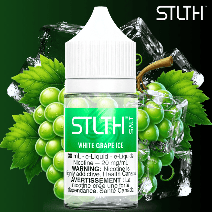 STLTH Salt - White Grape Ice 30mL / 20mg Vape Superstore Yorkton Saskatchewan