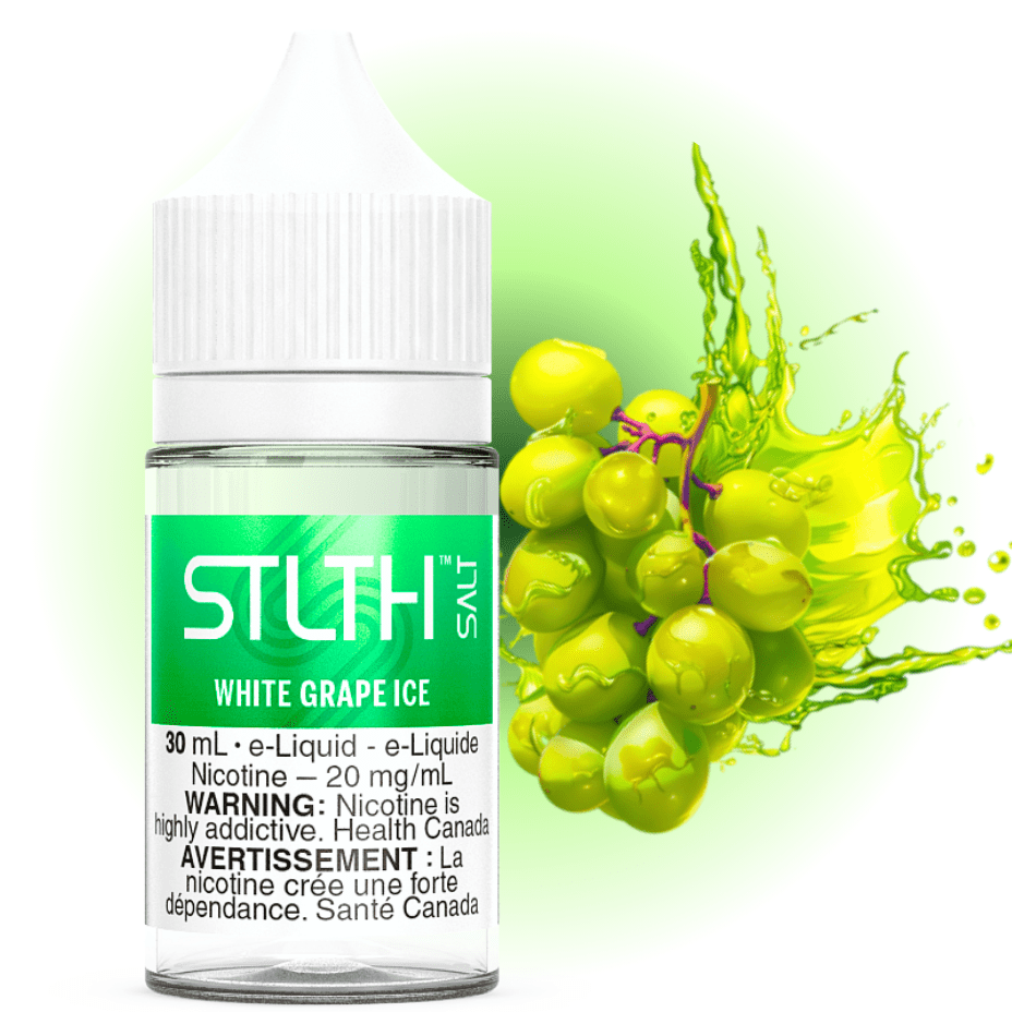 STLTH Salt - White Grape Ice 30mL / 20mg Vape Superstore Yorkton Saskatchewan
