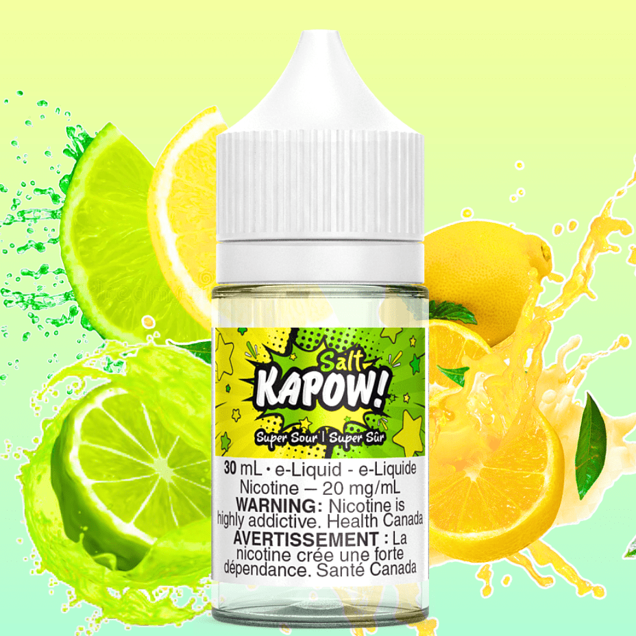 Super Sour Salt by Kapow E-Liquid Vape Superstore Yorkton Saskatchewan
