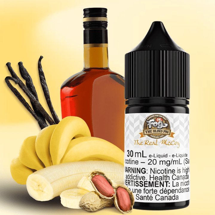 The Real McCoy Salt by Premium Labs E-Liquid 20mg / 30mL Vape Superstore Yorkton Saskatchewan