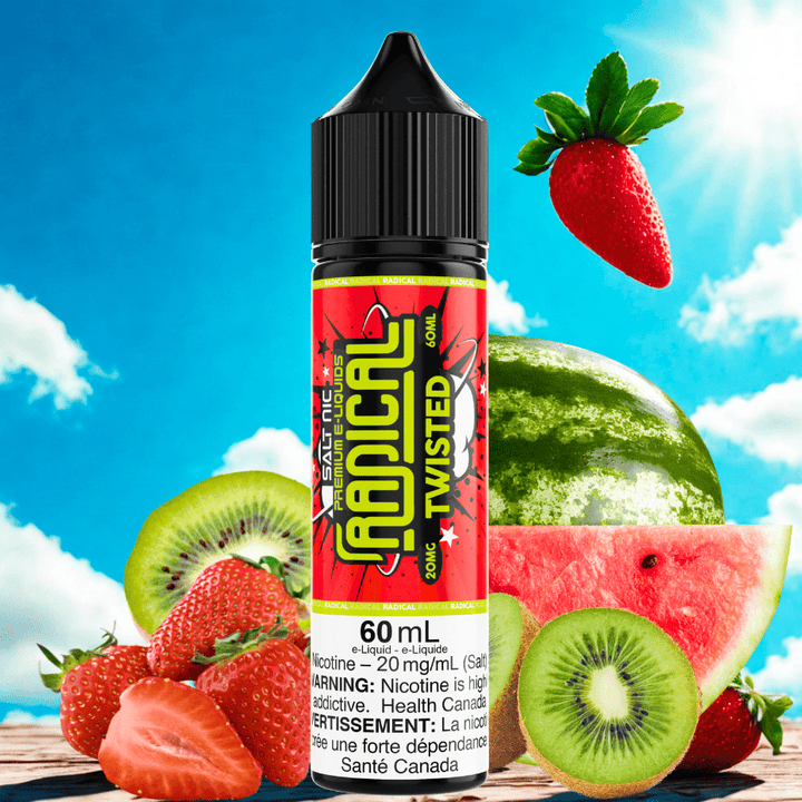 Twisted Salt by Radical E-Liquid-60mL Vape Superstore Yorkton Saskatchewan