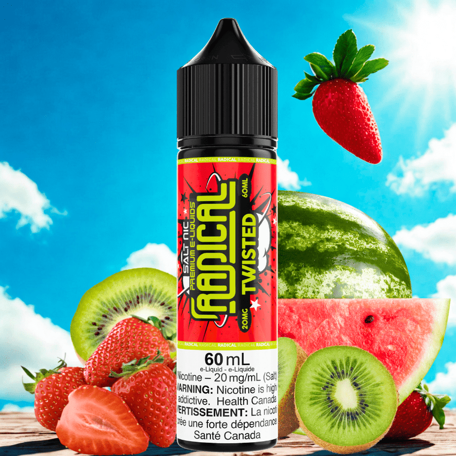 Twisted Salt by Radical E-Liquid-60mL Vape Superstore Yorkton Saskatchewan