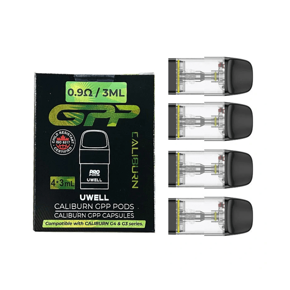 Uwell Caliburn GPP Replacement Pods 0.9Ω Vape Superstore Yorkton Saskatchewan