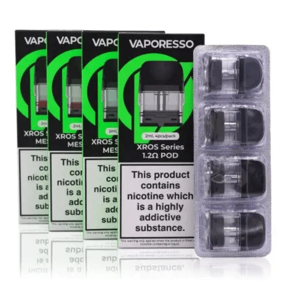 Vaporesso XROS Mesh Pods (4/pack) 1.2ohm Vape Superstore Yorkton Saskatchewan