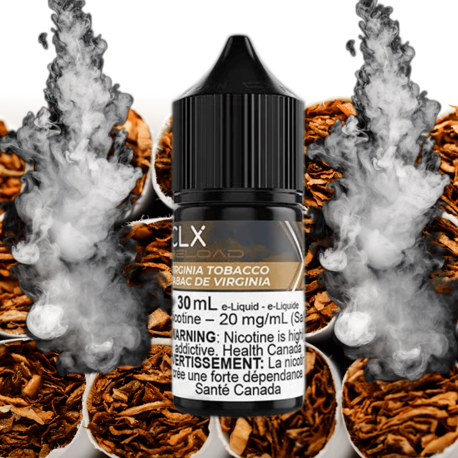 Virginia Tabacco Salt by CLX Reload E-Liquid 30mL / 10mg Vape Superstore Yorkton Saskatchewan