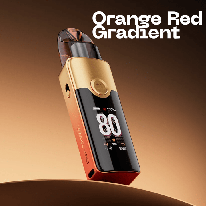 VooPoo Vinci E80 Pod Kit - 3000mAh Orange Red Gradient Vape Superstore Yorkton Saskatchewan
