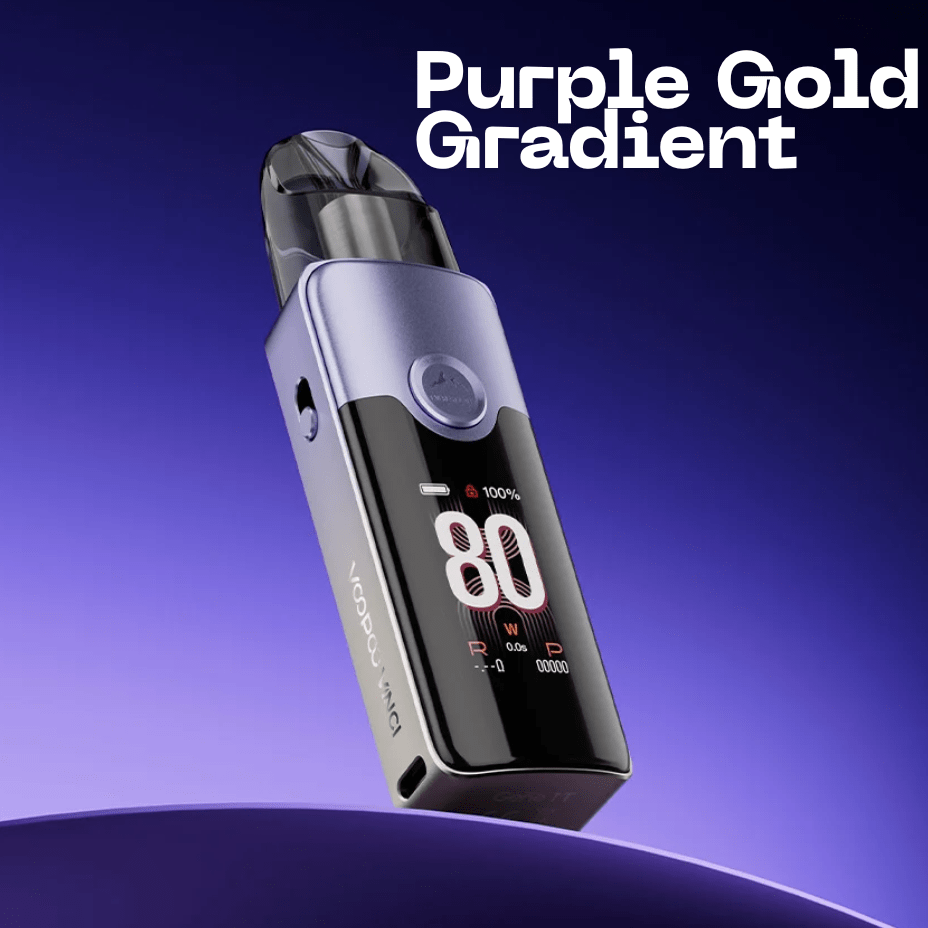 VooPoo Vinci E80 Pod Kit - 3000mAh Purple Gold Gradient Vape Superstore Yorkton Saskatchewan