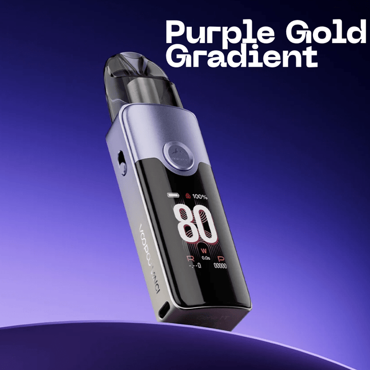 VooPoo Vinci E80 Pod Kit - 3000mAh Purple Gold Gradient Vape Superstore Yorkton Saskatchewan