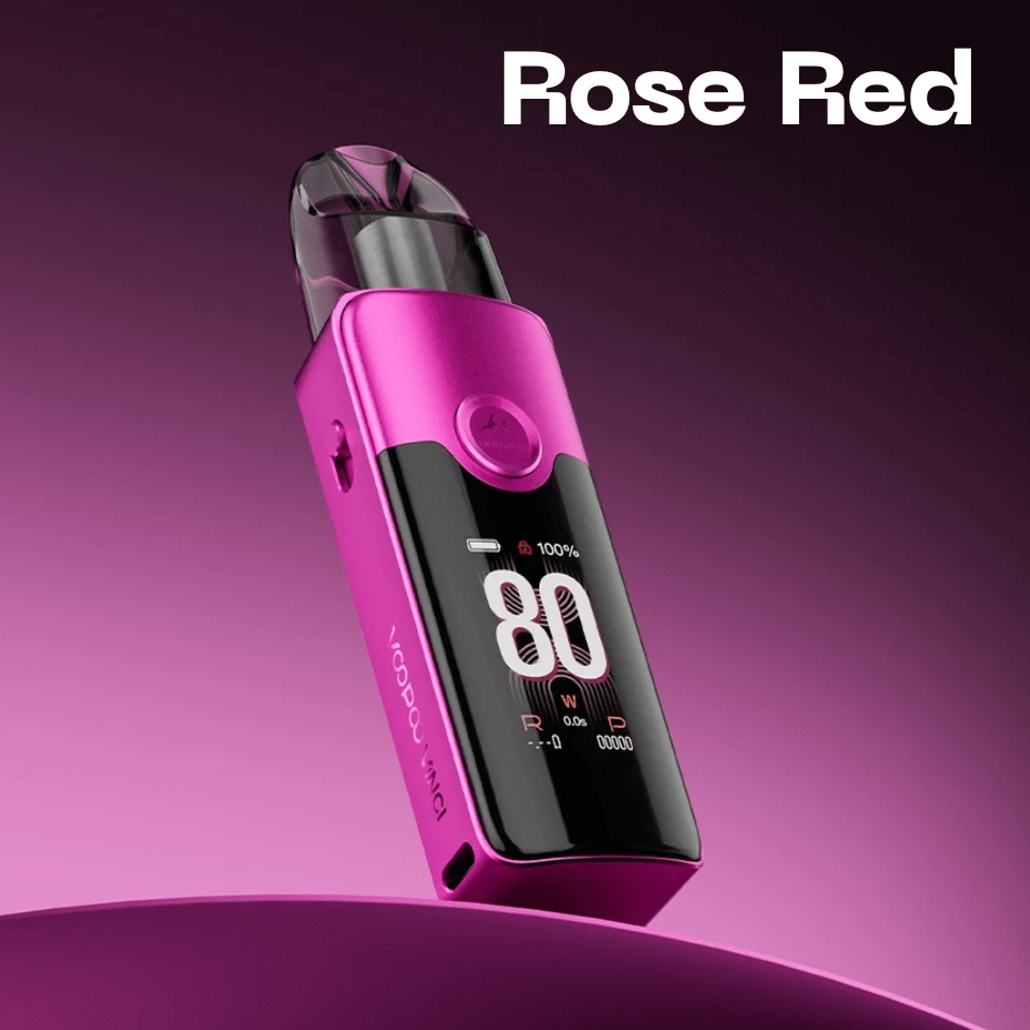 VooPoo Vinci E80 Pod Kit - 3000mAh Rose Red Vape Superstore Yorkton Saskatchewan