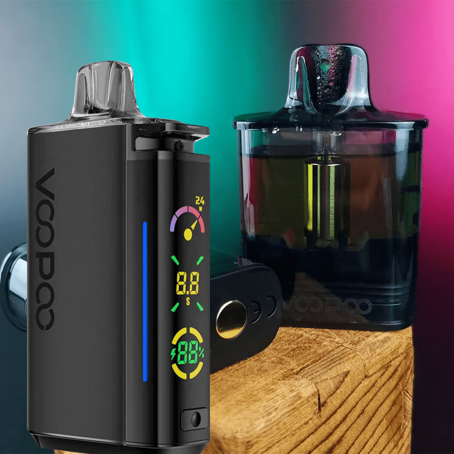 VooPoo VRIZZ Pod Kit-800mAh Midnight Black Vape Superstore Yorkton Saskatchewan