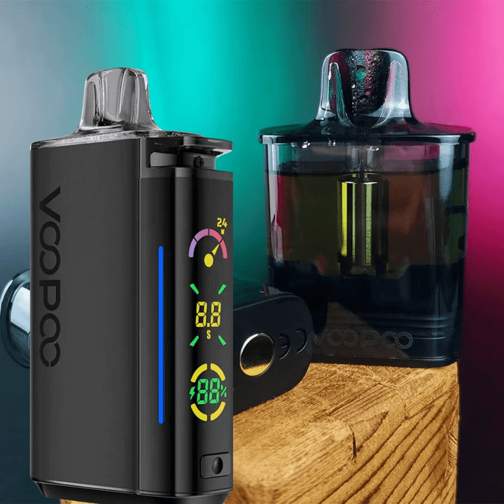 VooPoo VRIZZ Pod Kit-800mAh Midnight Black Vape Superstore Yorkton Saskatchewan