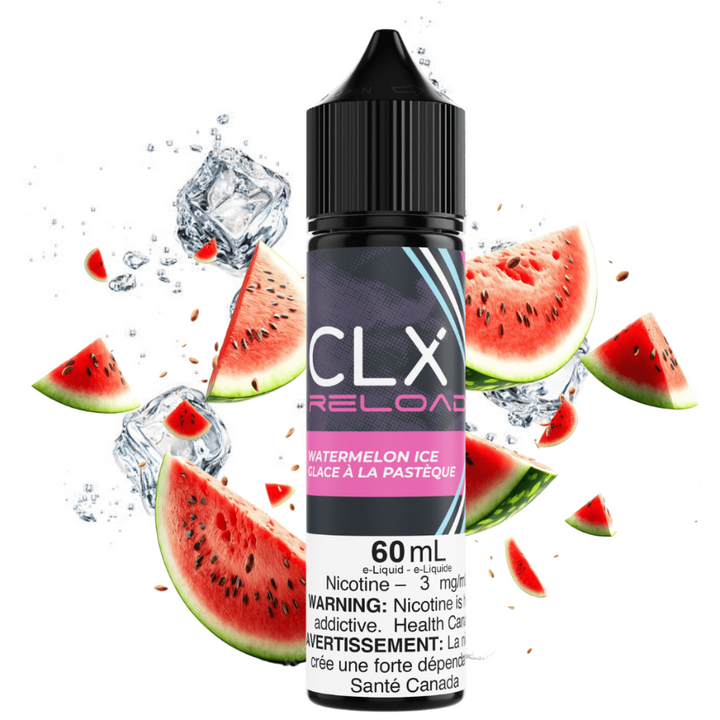 Watermelon Ice by CLX Reload E-liquid 3mg Vape Superstore Yorkton Saskatchewan
