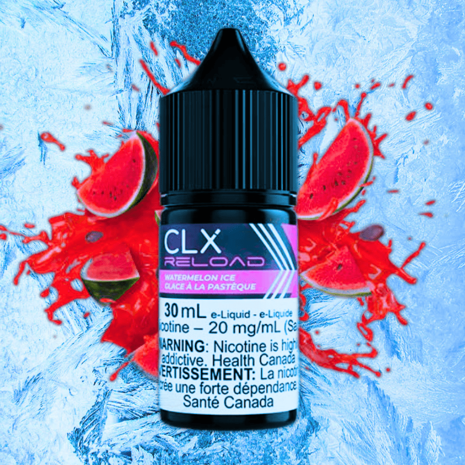 Watermelon Ice Salt by CLX Reload E-Liquid 30mL / 10mg Vape Superstore Yorkton Saskatchewan
