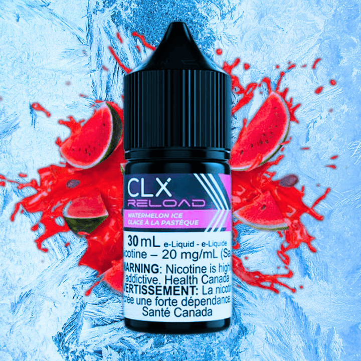 Watermelon Ice Salt by CLX Reload E-Liquid 30mL / 10mg Vape Superstore Yorkton Saskatchewan