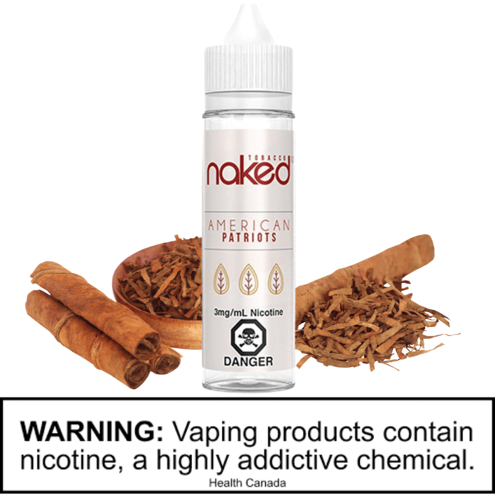 American Patriots by Naked 100 E-Liquid Vape Superstore Yorkton Saskatchewan