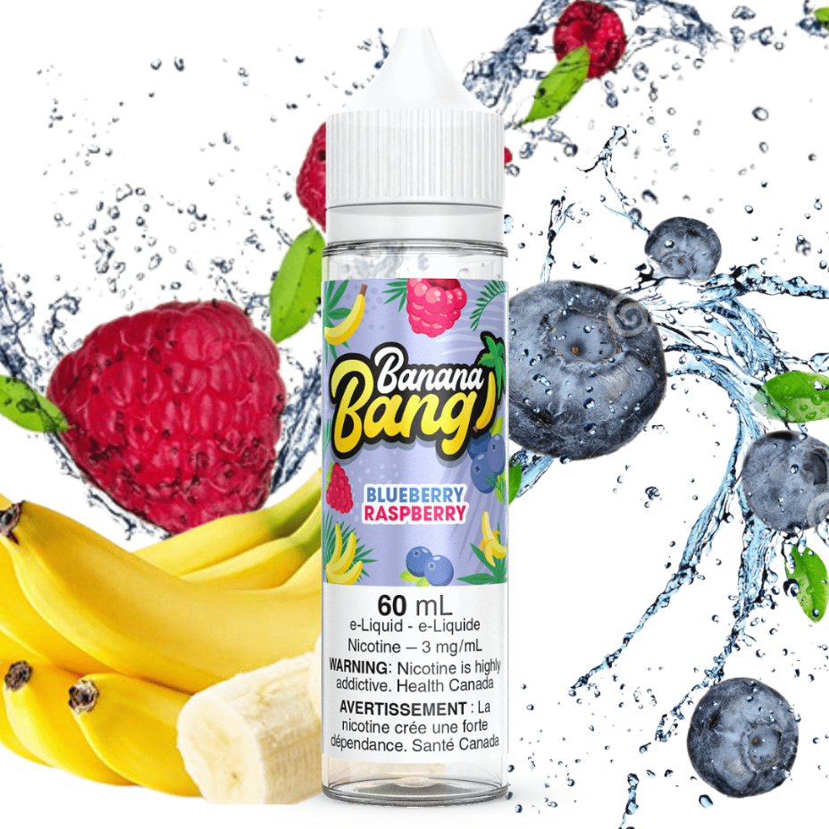 Blueberry Raspberry by Banana Bang E-Liquid 0mg Vape Superstore Yorkton Saskatchewan