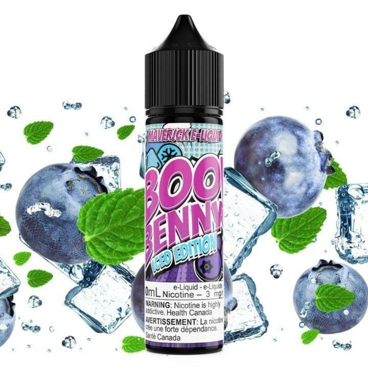 Boo Benny Ice by Maverick E-Liquid 60ml / 3mg Vape Superstore Yorkton Saskatchewan