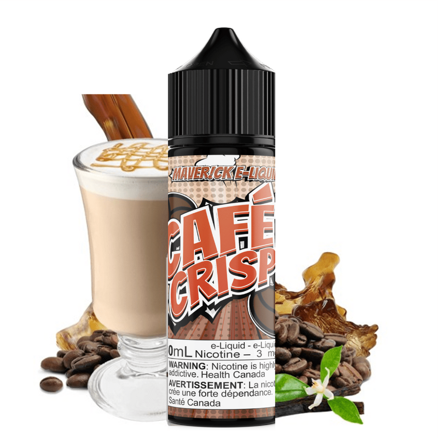 Cafe Crisp by Maverick E-Liquid 60ml / 3mg Vape Superstore Yorkton Saskatchewan