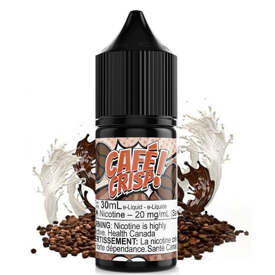 Cafe Crisp Salt by Maverick E-Liquid 30ml / 12mg Vape Superstore Yorkton Saskatchewan