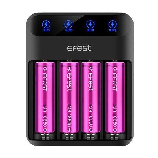 Efest Lush Battery Charger Q4 - 4 Bay Vape Superstore Yorkton Saskatchewan