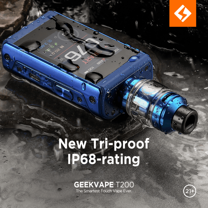Geekvape T200 Aegis Touch Kit-200W 200W / Azure Blue Vape Superstore Yorkton Saskatchewan
