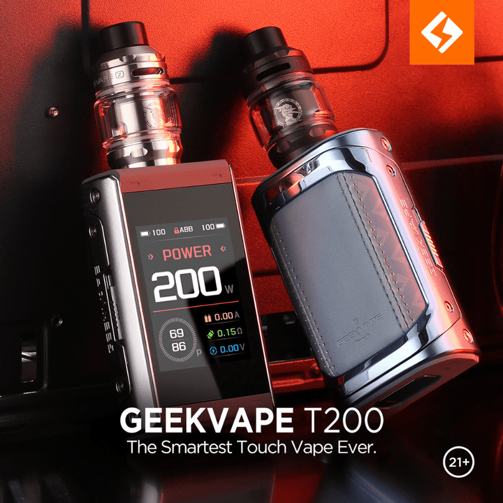 Geekvape T200 Aegis Touch Kit-200W 200W / Black Vape Superstore Yorkton Saskatchewan
