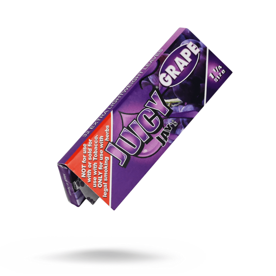 Juicy Jay's Grape Flavoured Rolling Papers 1 1/4 1¼ / Grape Vape Superstore Yorkton Saskatchewan
