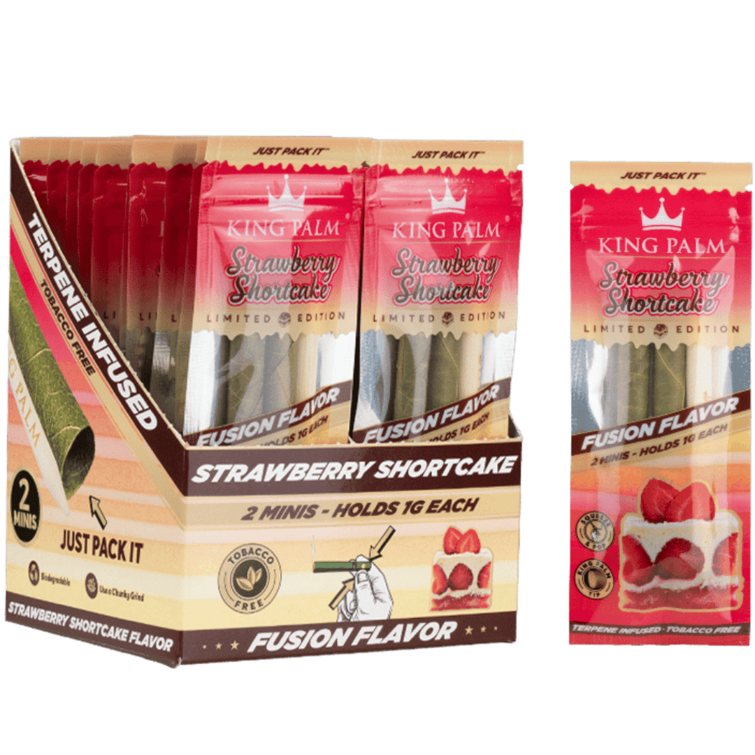 King Palm Mini Pre-Roll-Strawberry Shortcake Vape Superstore Yorkton Saskatchewan