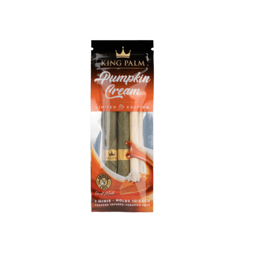 King Palm Mini Pre-Rolls-Pumpkin Cream 2/pkg / Pumpkin Cream Vape Superstore Yorkton Saskatchewan